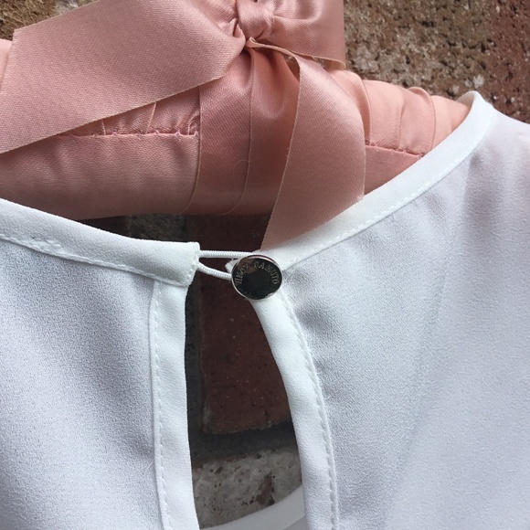 Two cream colored Tops: Vince Camuto / NY & Co. - Picture 6 of 11